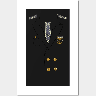 Captain's Uniform Posters and Art
